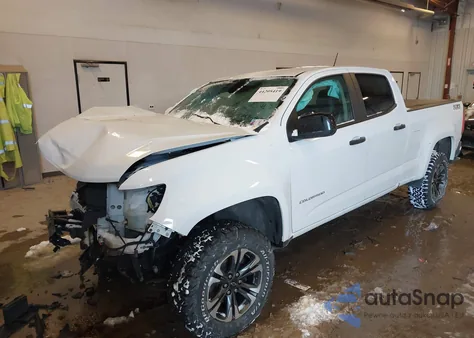 2021 Chevrolet Colorado 4Wd Long Box Z71 z USA, uszkodzony, nr VIN 1GCGTDEN4M1194209